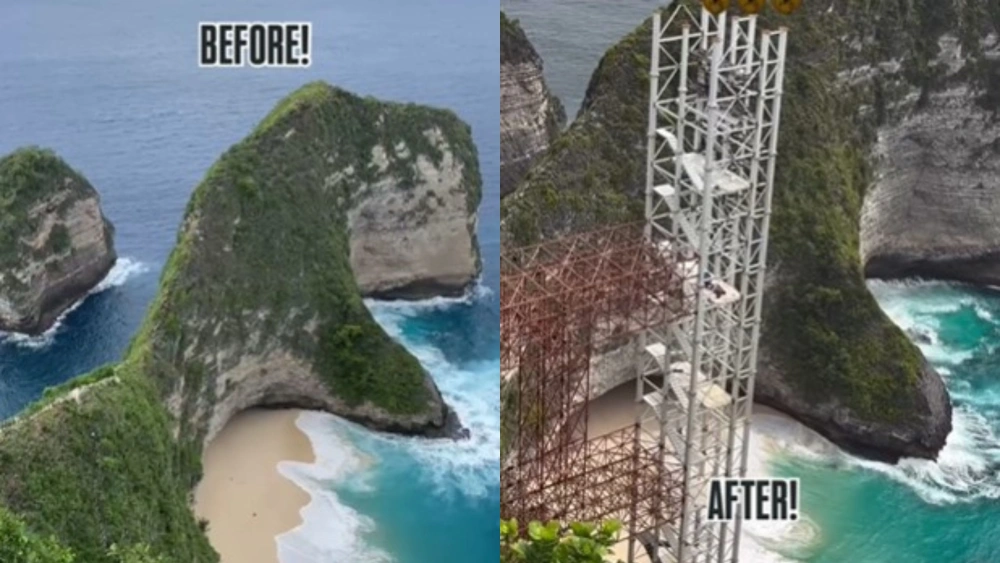 Pemandangan Ikonik Nusa Penida, Bali. (Instagram)